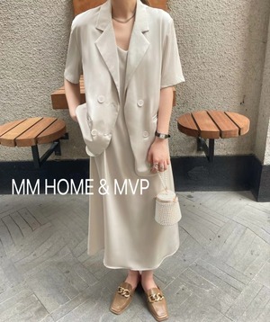 【セット】シャイニージャケット＋キャミワンピース　AJ42441-2051