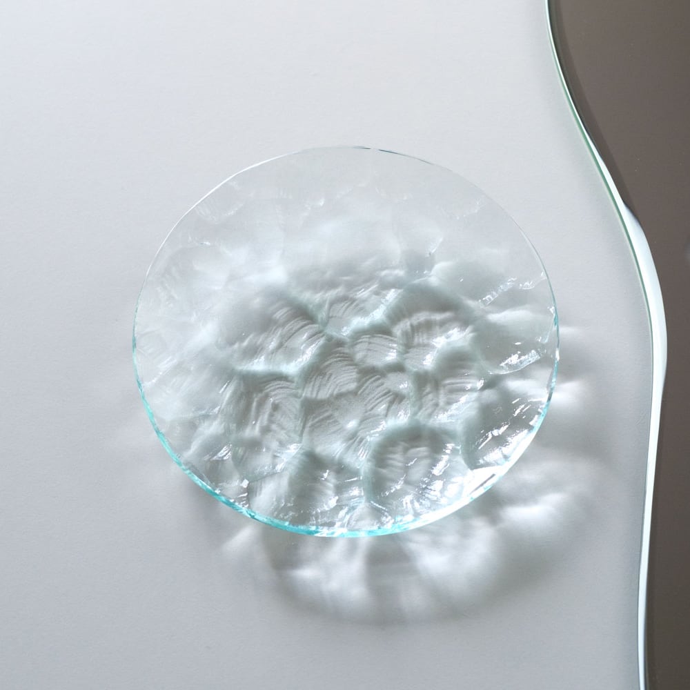 モニュメント】ガラスのうつわ 直径 11cm 厚み4mm | ガラスのうつわ