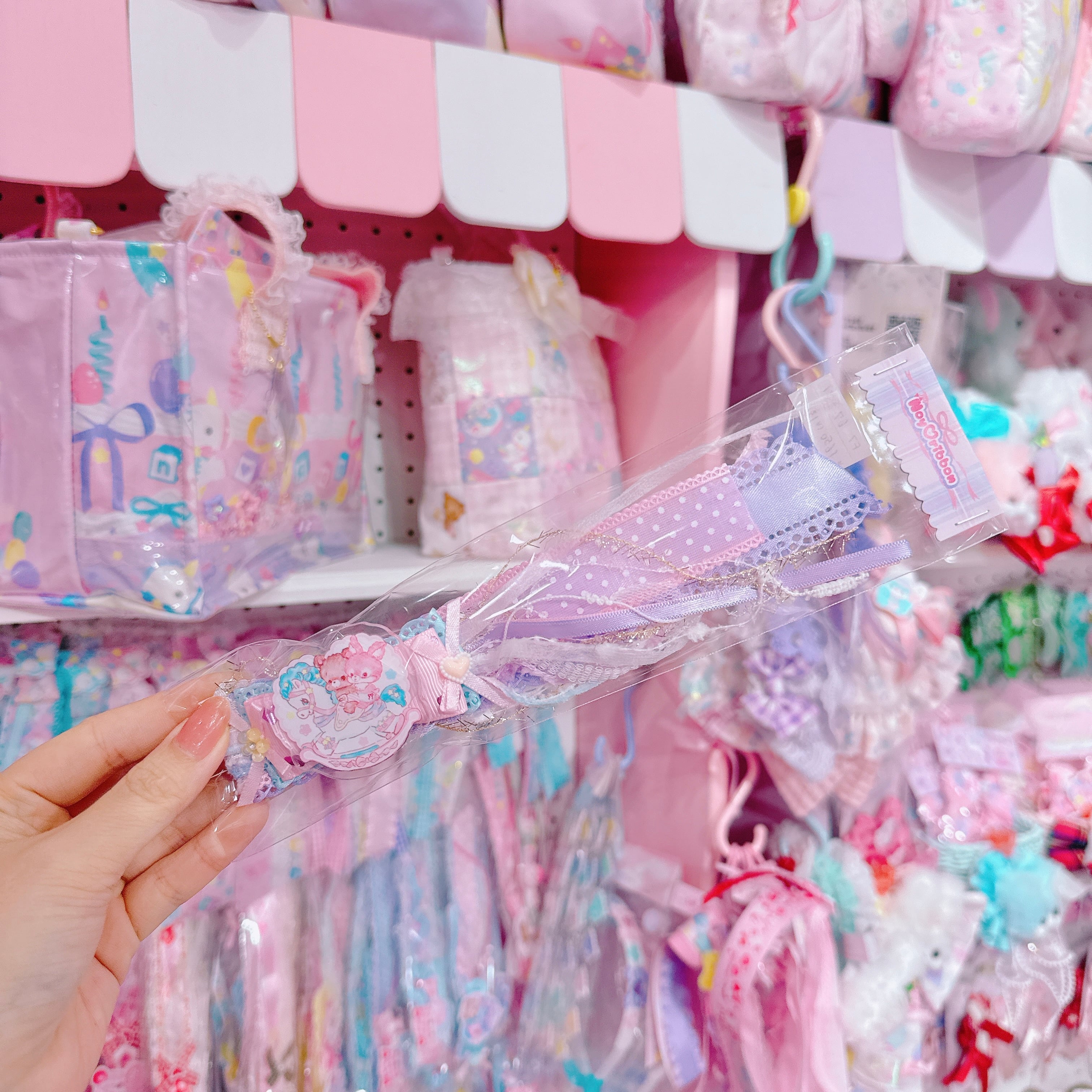 【F7】67-31ゆめかわポニーオーヘアクリップ