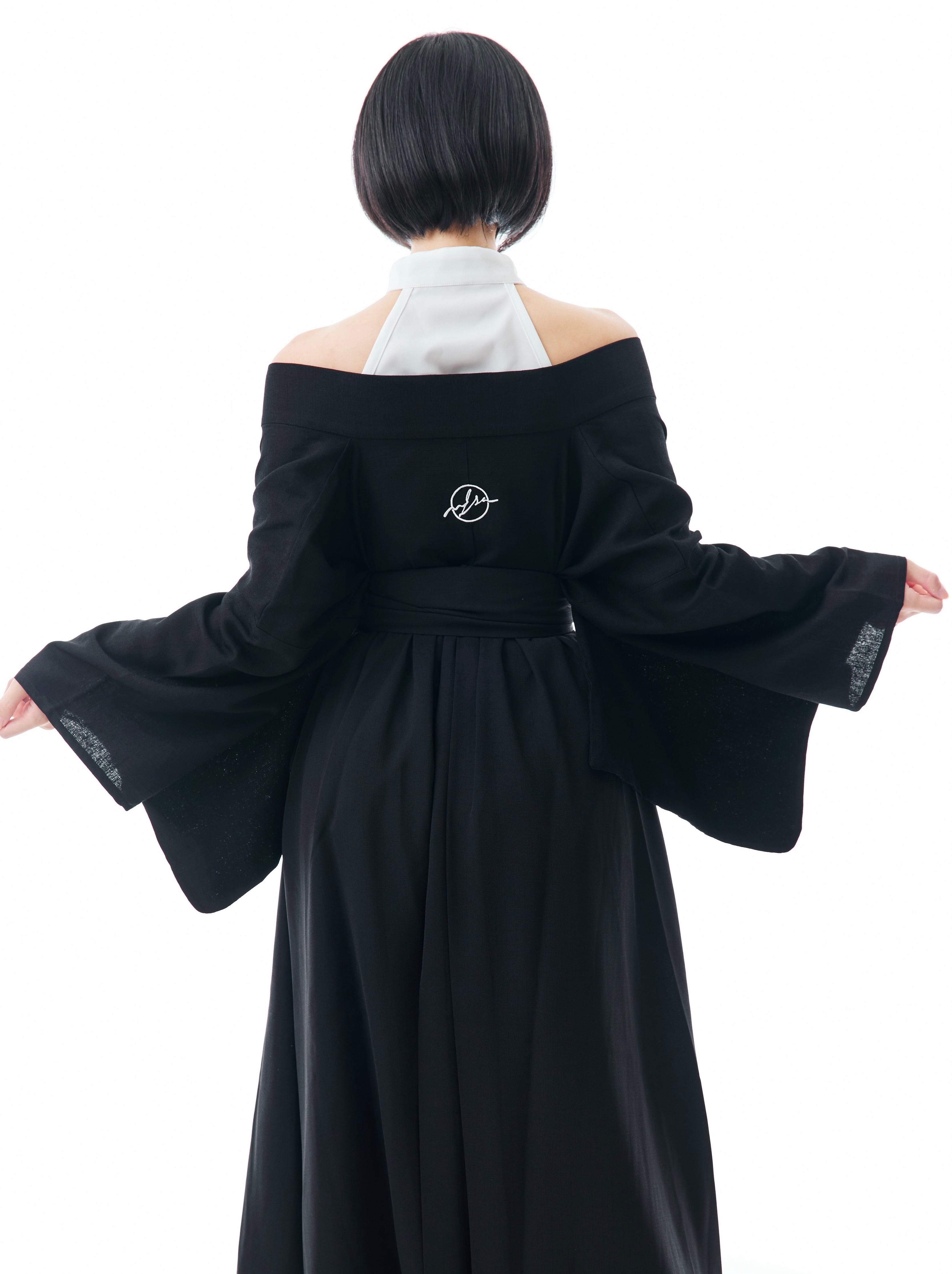 夏の半着物 ブラック | MISAMARU