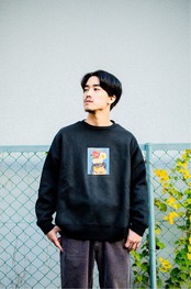 4.5TATAMI Big Silhouette Sweat black