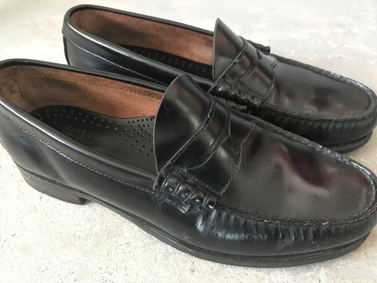 G.H.BASS & CO WEEJUNS penny loafer MADE IN USA | AFTER DARK