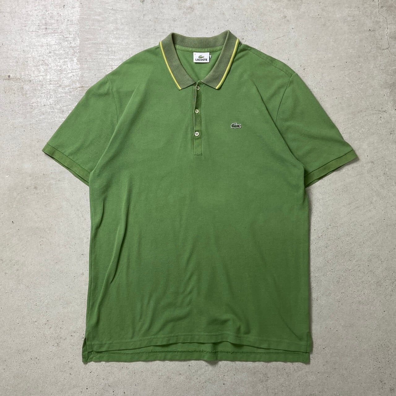 LACOSTE ラコステ フレンチラコステ 鹿の子 ポロシャツ メンズL相当 