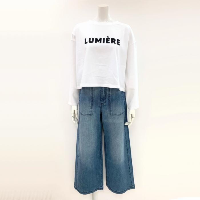 Cynical デニムベイカーパンツ 512-96024 cynical シニカル ワイド