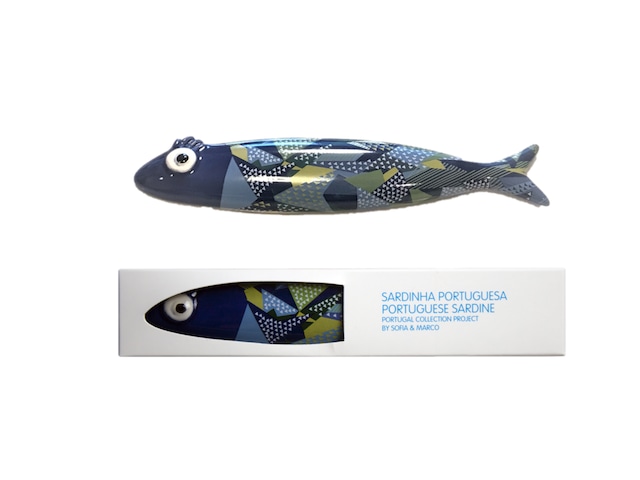 SARDINHA "GEOMETRICA AZUL"  /  SOMA IDEAS