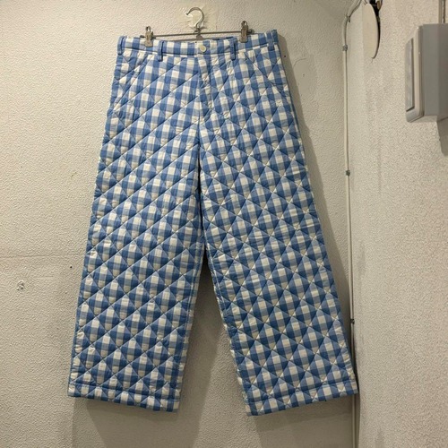 TSTS ティーエスティーエス　23AW QUILTED GINGHAM TROUSERS キルティングパンツ SIZEL