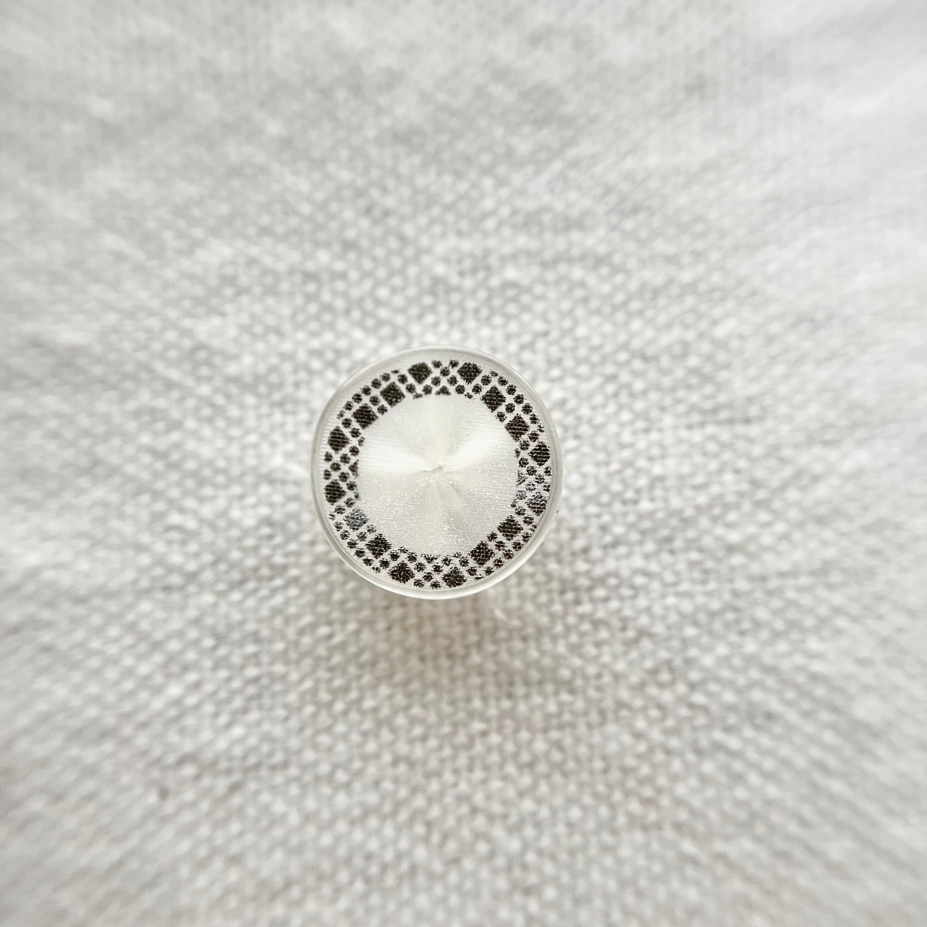 フレームチェック×シャイニーホワイト 12.5㎜