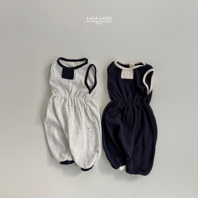 【予約】b. Waffle Color-Block Suit