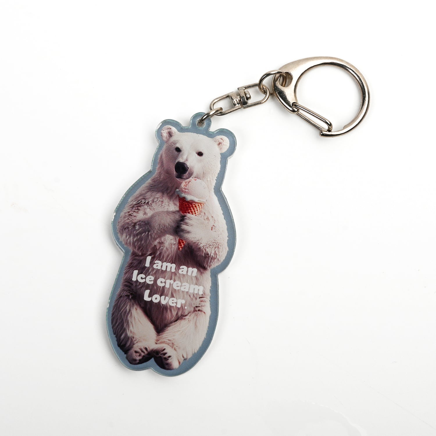 bear＆ice cream アクリルキーホルダー | ICECREAM HOLIC
