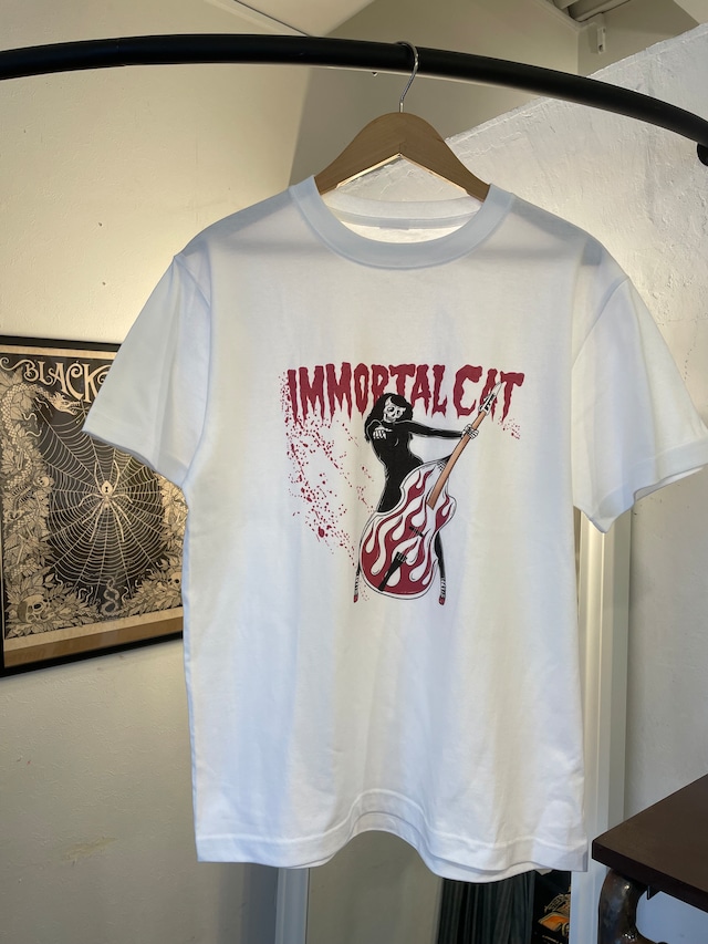 immoral cat BAND T SHIRT