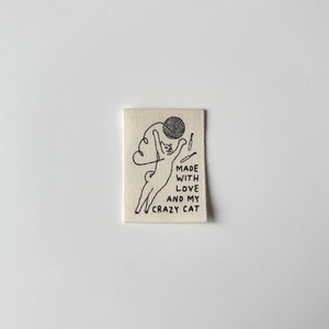 handmade tag cat / 1個売り