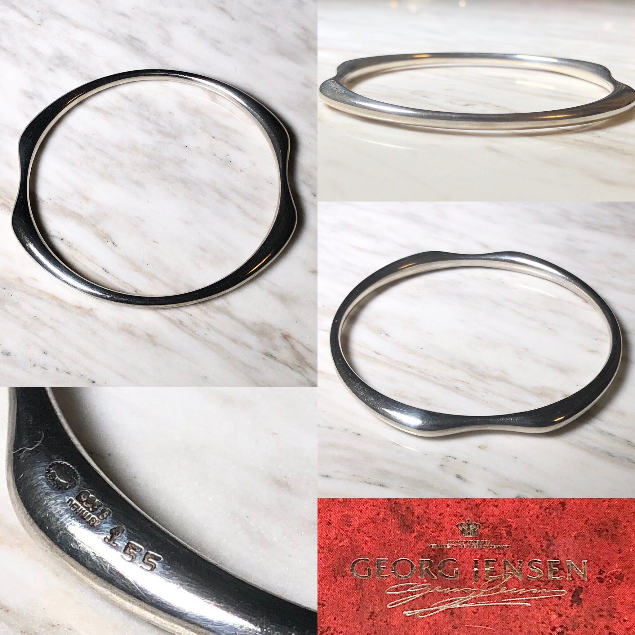 GEORG JENSEN silver bangle 