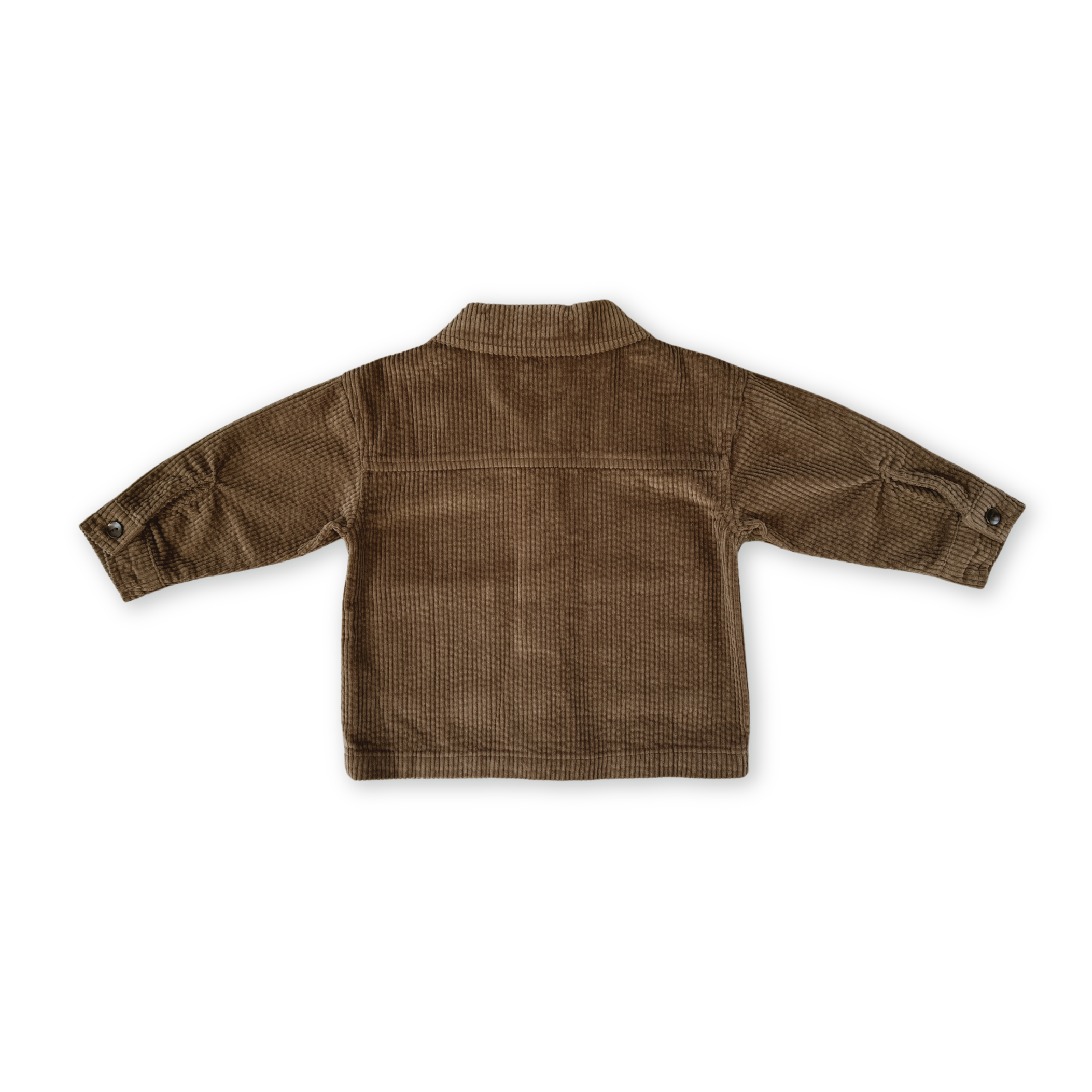【即納/送料無料】Grown / Organic Cord Shirt Jacket - Espresso