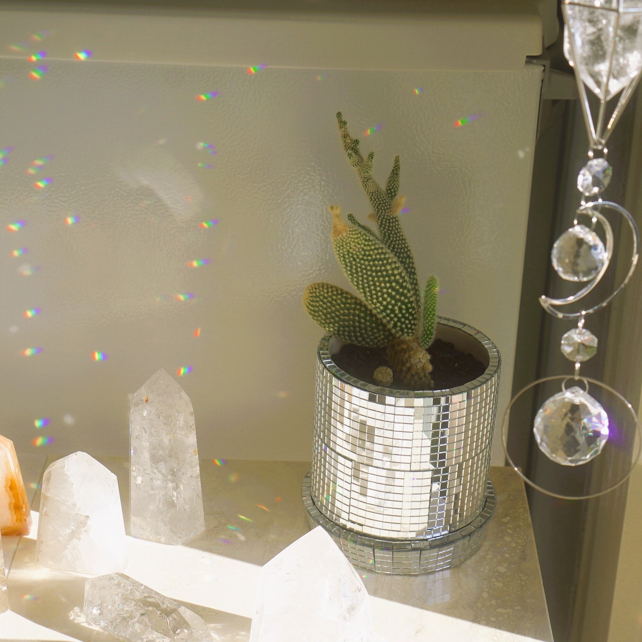 Undine 01 - Quartz / ジェムピラー / Gem Pillar Interior Jewelry