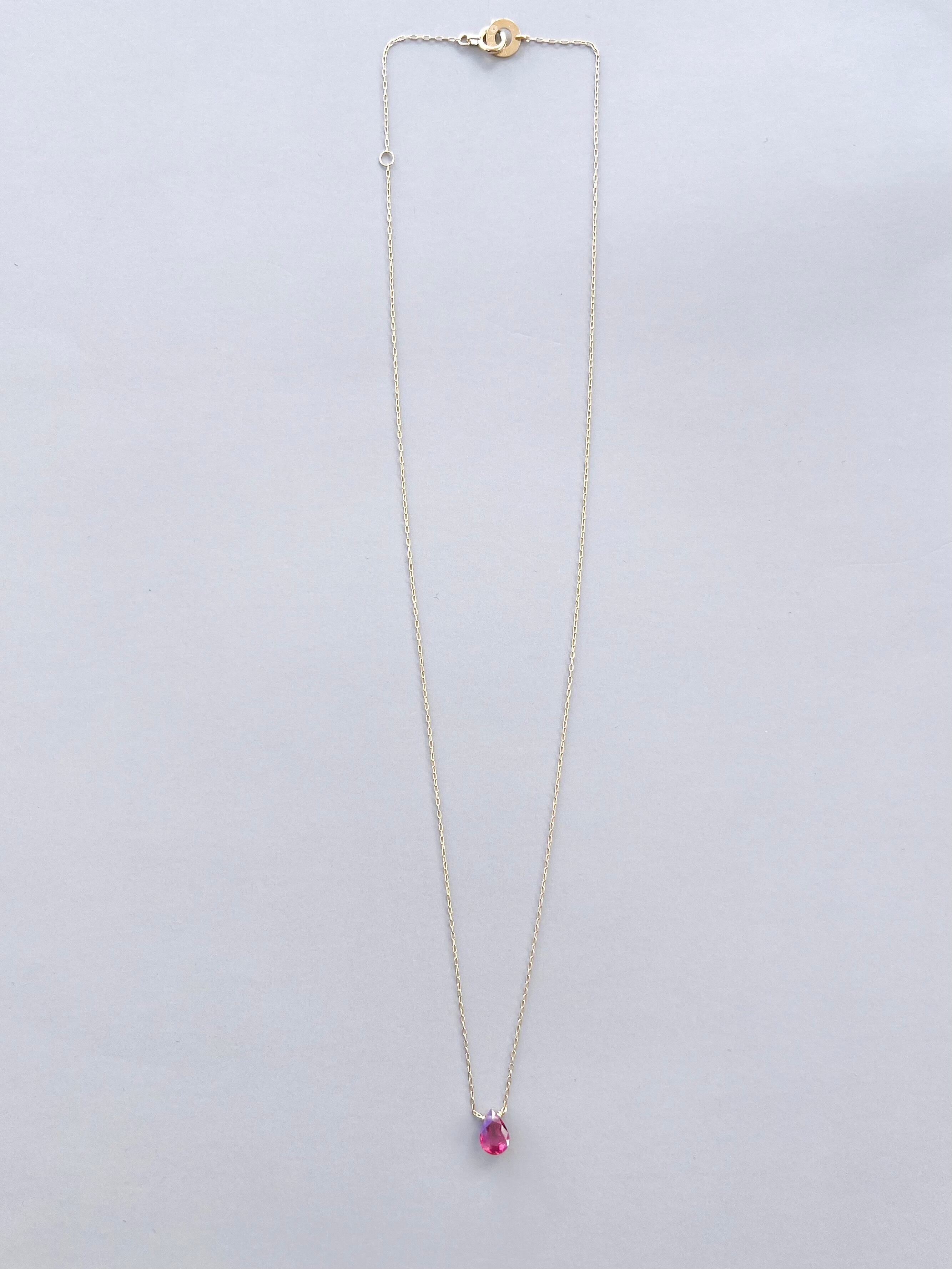 KAORU ルビー ネックレス KAORU by atelier kaoru Kyoto【カオル】ナチュラルストーン