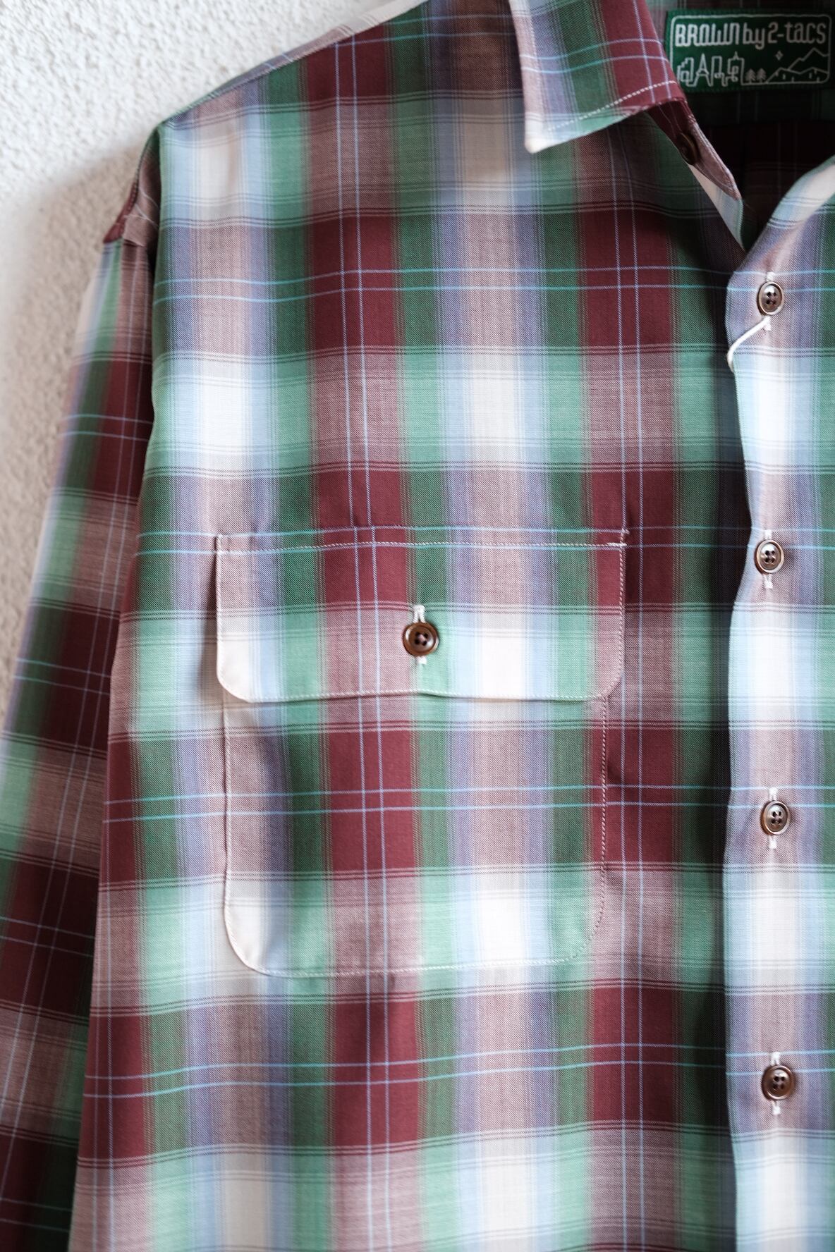 BROWN by 2-tacs＜ブラウンバイツータックス＞Regular collar | Inhigh