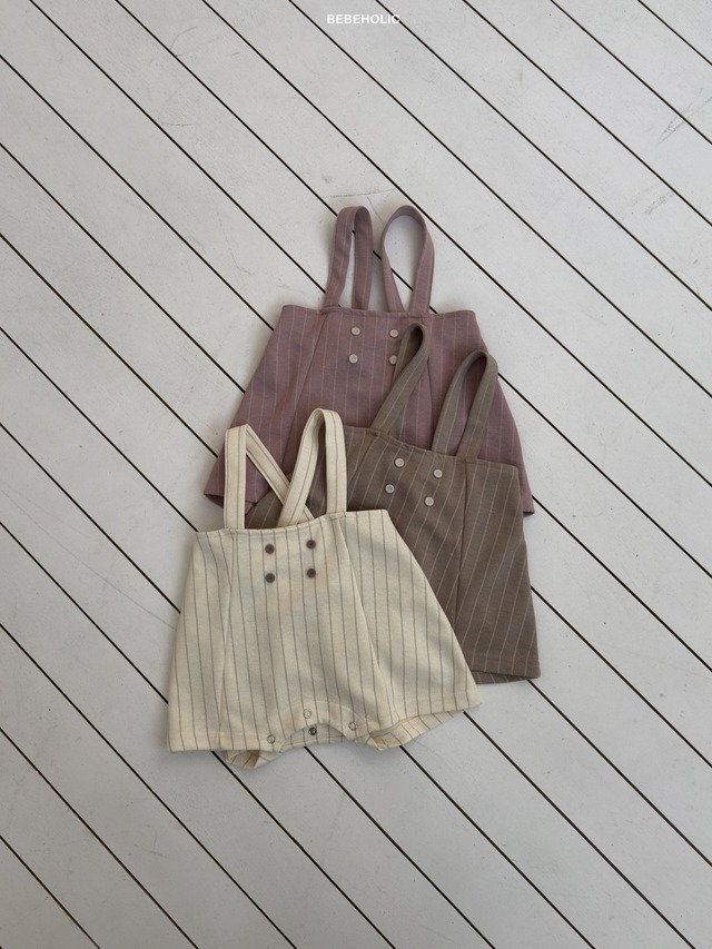 bebe holic［取寄］stitch salopette 26spring