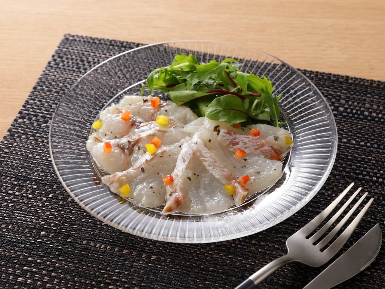 Firesh®︎】超時短♪真鯛のカルパッチョ【100g×3パック】※解凍するだけ