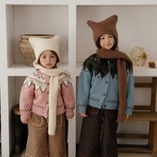 〖取寄〗韓国子供服 / 26winter / oren / キャットマフラービーニー / キッズ *FREE*