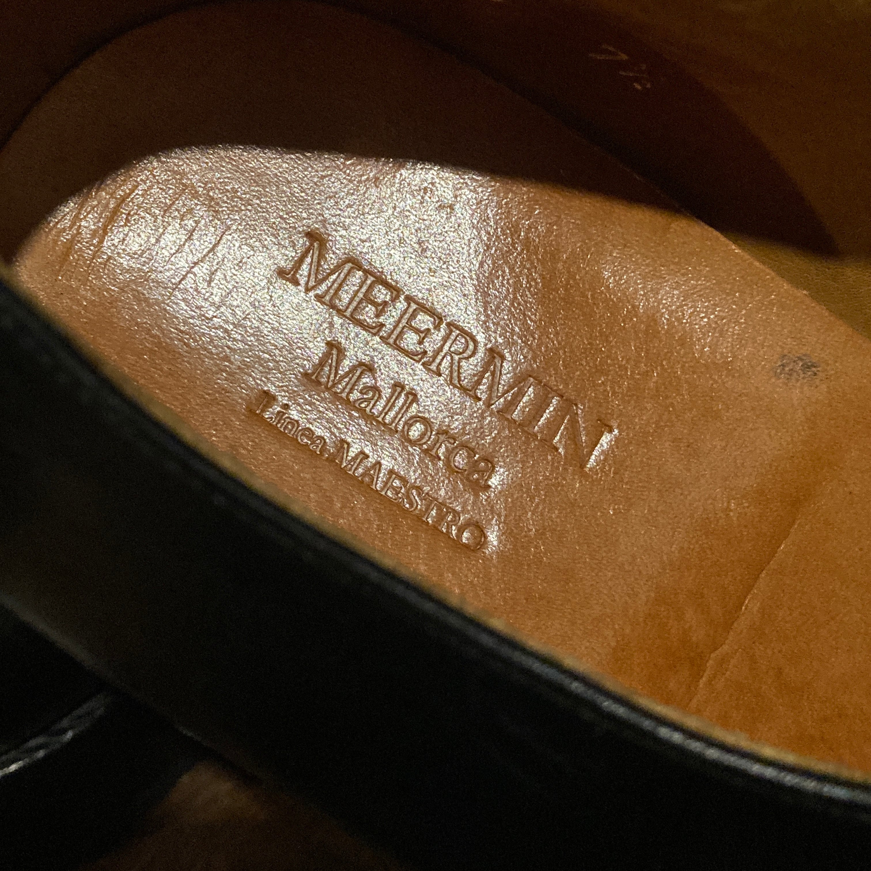 MEERMIN Linea MAESTRO ドレスシューズ ダービーシューズ 黒 メルミン
