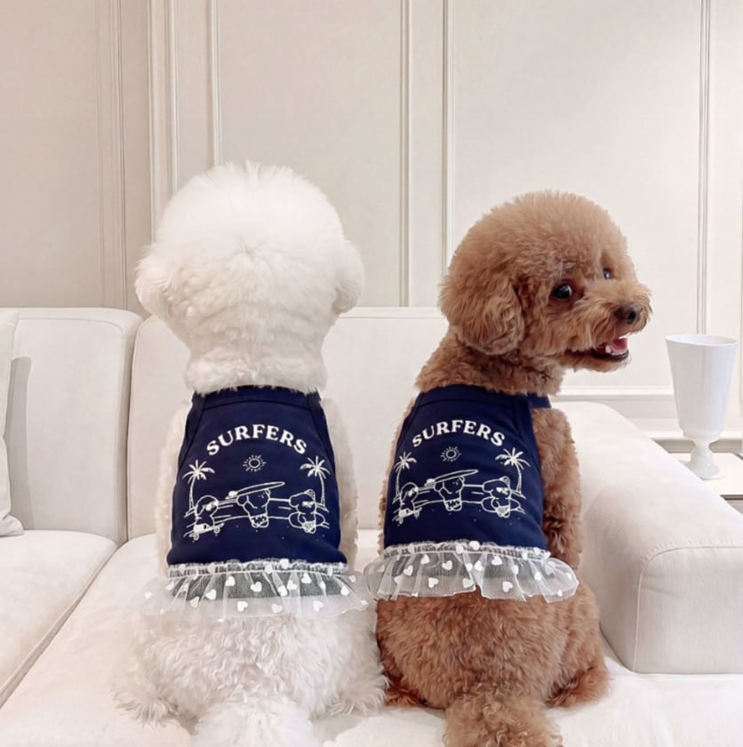 Dog/予約【hi with】surfer Matching Couple Look (2color)