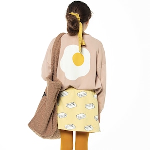 残り1点(24m)piupiuchick / "THE BREAKFAST CLUB" printed sweatshirt / Baby