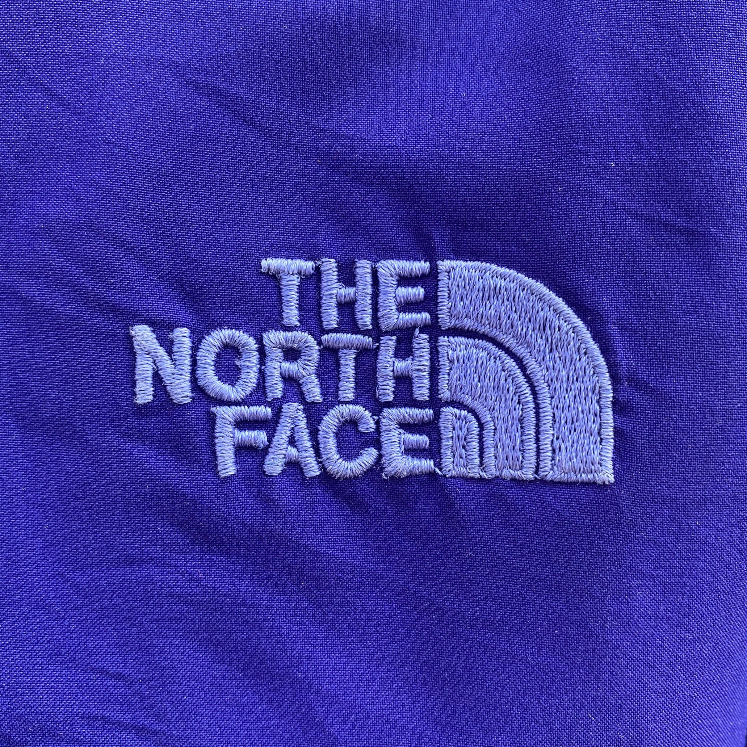 90年代 ザ ノースフェイス Stowaway III ゴアテックス マウンテンパーカー メンズL 古着 THE NORTH FACE 90s  ヴィンテージ ビンテージ GORE-TEX フード収納型 青紫【アウトドアジャケット】【cs2212-10a】【AN20】 | cave