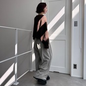 シャギーコンパクト2wayCD/ブラウン