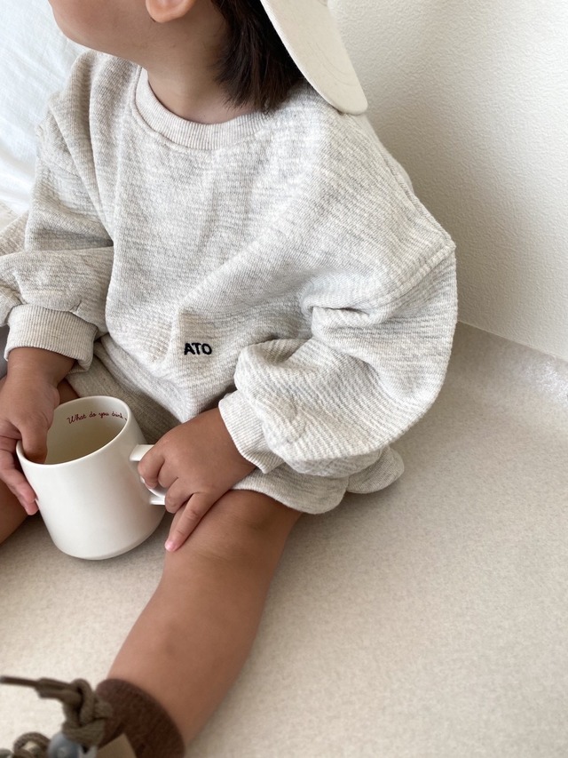 即納 LAST 1 (90cm) - Minimal sweatshirt   [ atomeme ]