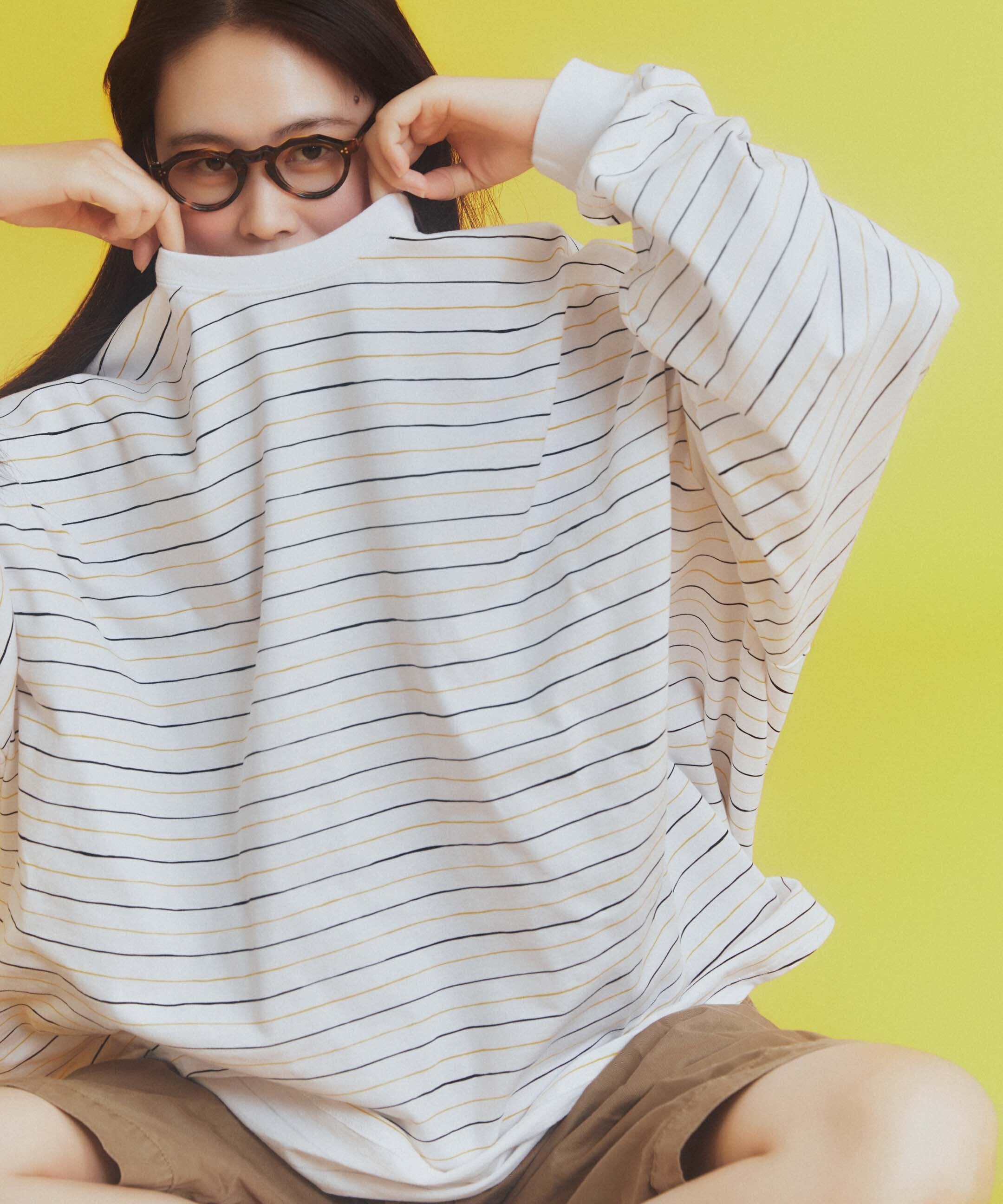 YESGOODMARKET × S.F.C SUPER BIG LS TEE