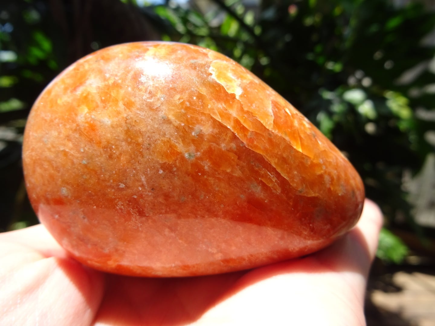 【最終価格❣️】オレンジカルサイト　【特大】大人気ネズミ　天然石　① オレンジカルサイト - 埼玉県吉川市の天然石専門店・水晶