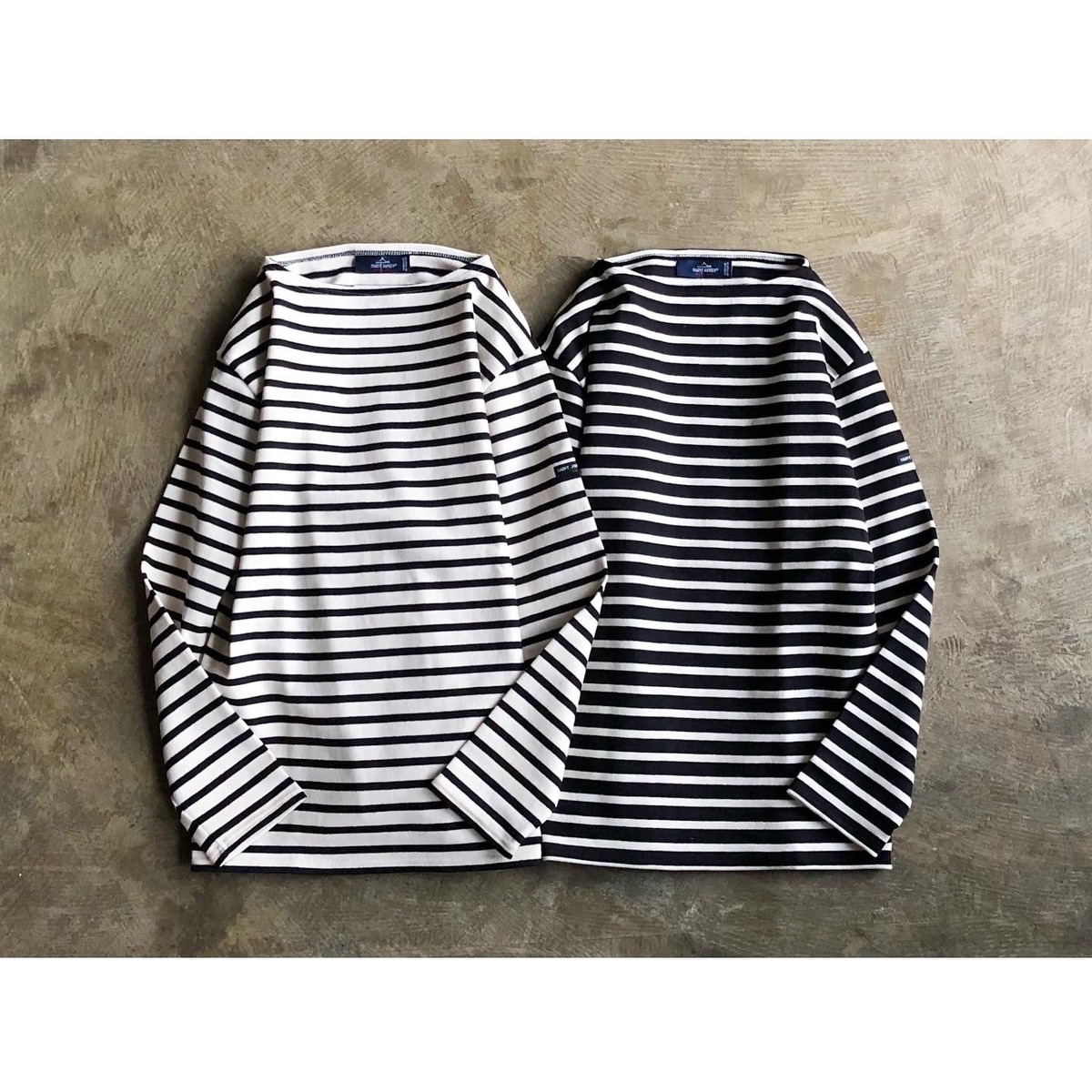 SAINT JAMES(セントジェームス) 『OUESSANT BORDER』Basque Shirt 