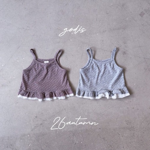GODIS［取寄］zangot frill camisole 26autumn