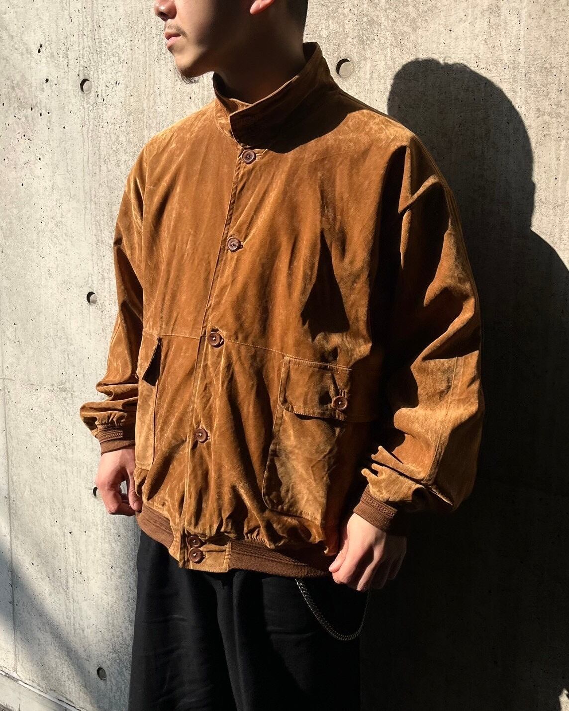 ~80s sportswear "Velor" Valstar Jacket ITALY製