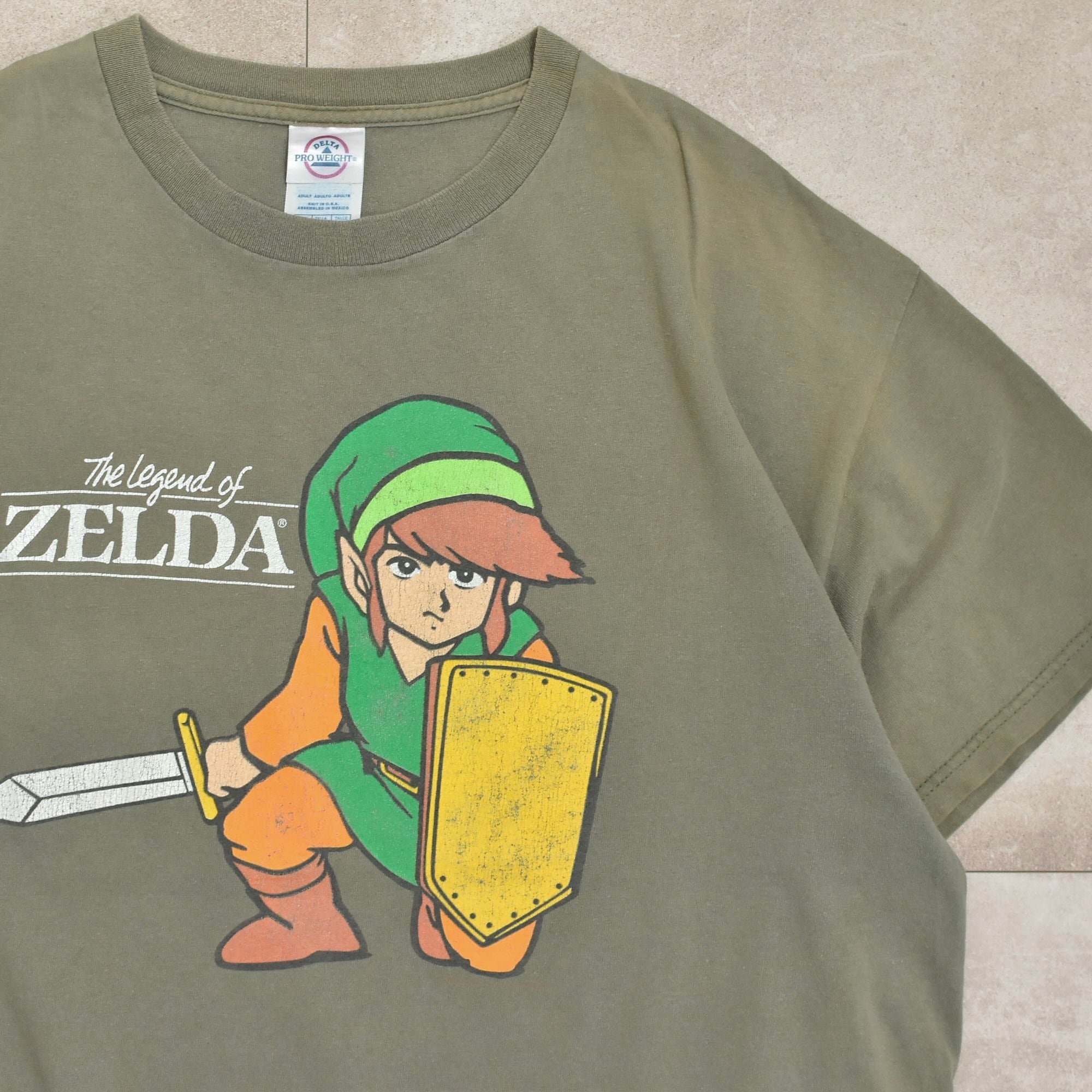 00s The Legend of ZELDA printed T-shirt | 古着屋 grin days memory