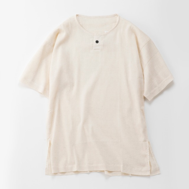 TK-03｜NEMAKI PULL S/S　高島縮 生成