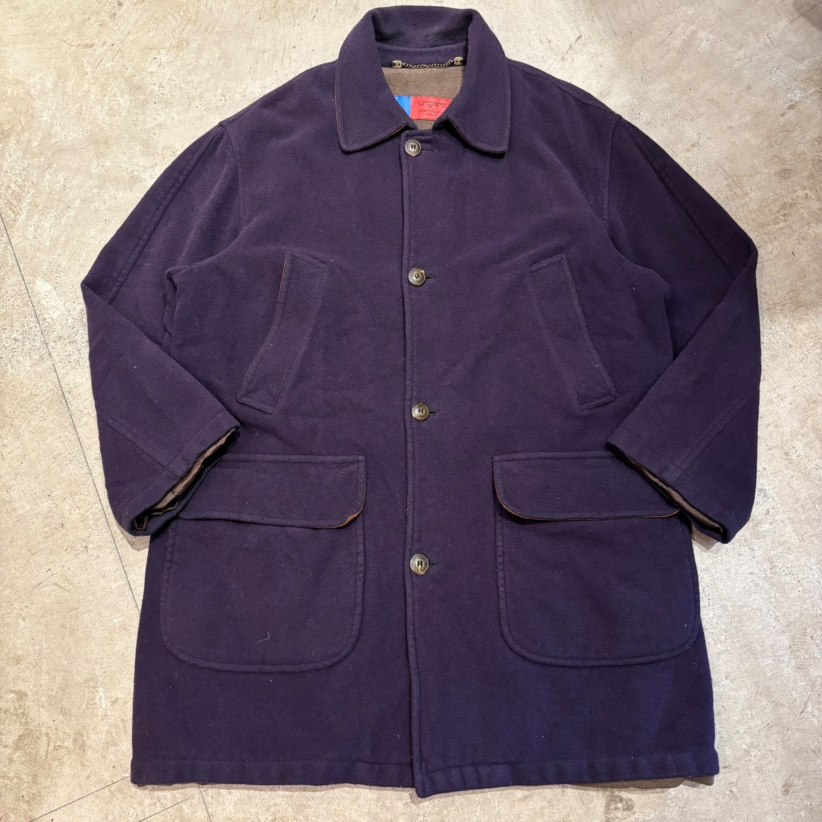 UNGARO PARIS HALH COAT PURPLE | safarionline