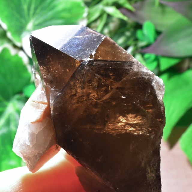 スモーキークォーツ ミニ クラスター ブラジル・ミナスジェライス州産 MSG02