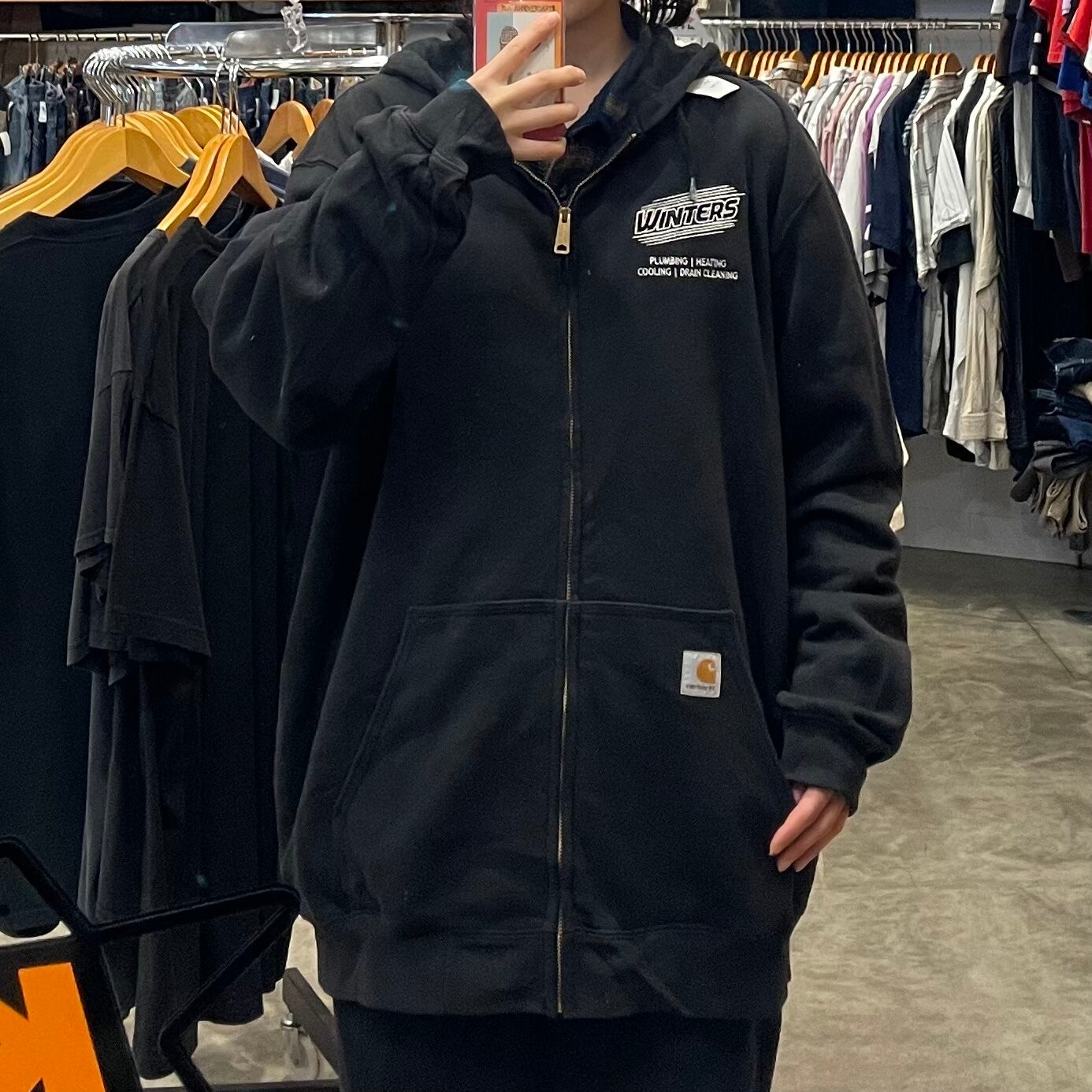 カーハート ジップパーカー Carhartt/カーハート】ジップパーカー | 古着屋KAKAVAKA