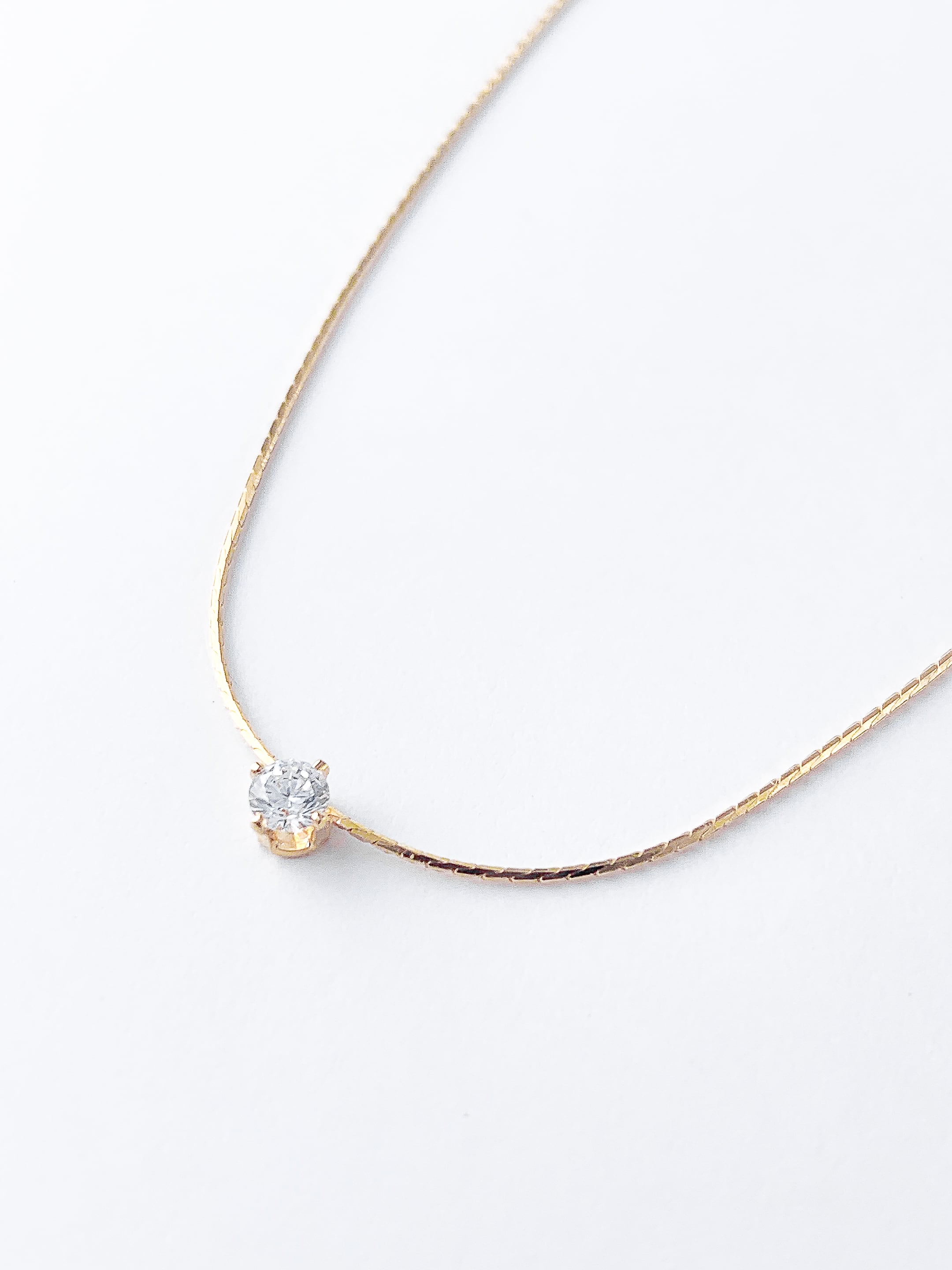 1 stone neck(Silver 925)