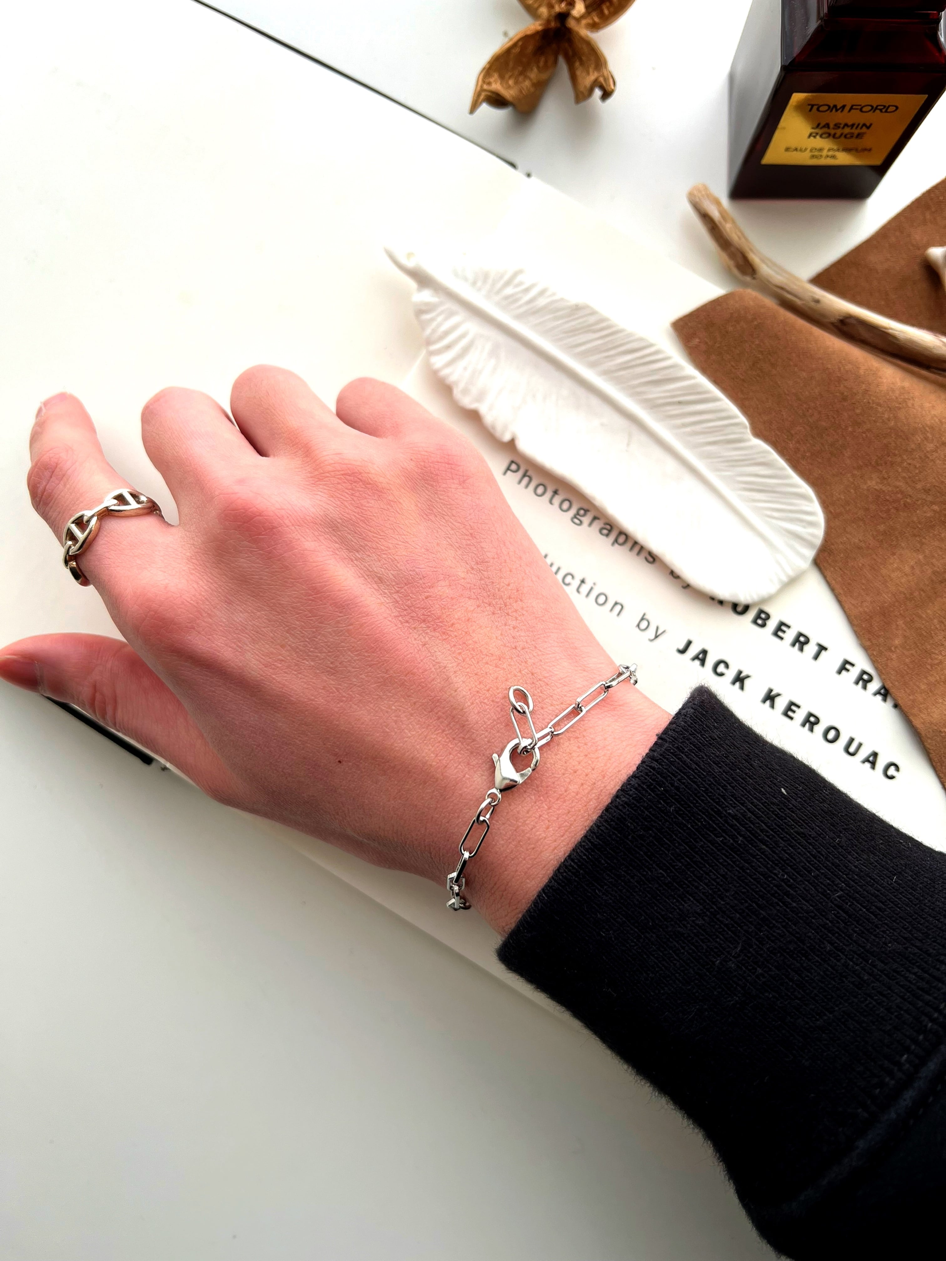 Nature Chain Bracelet 【SILVER】 | Akto