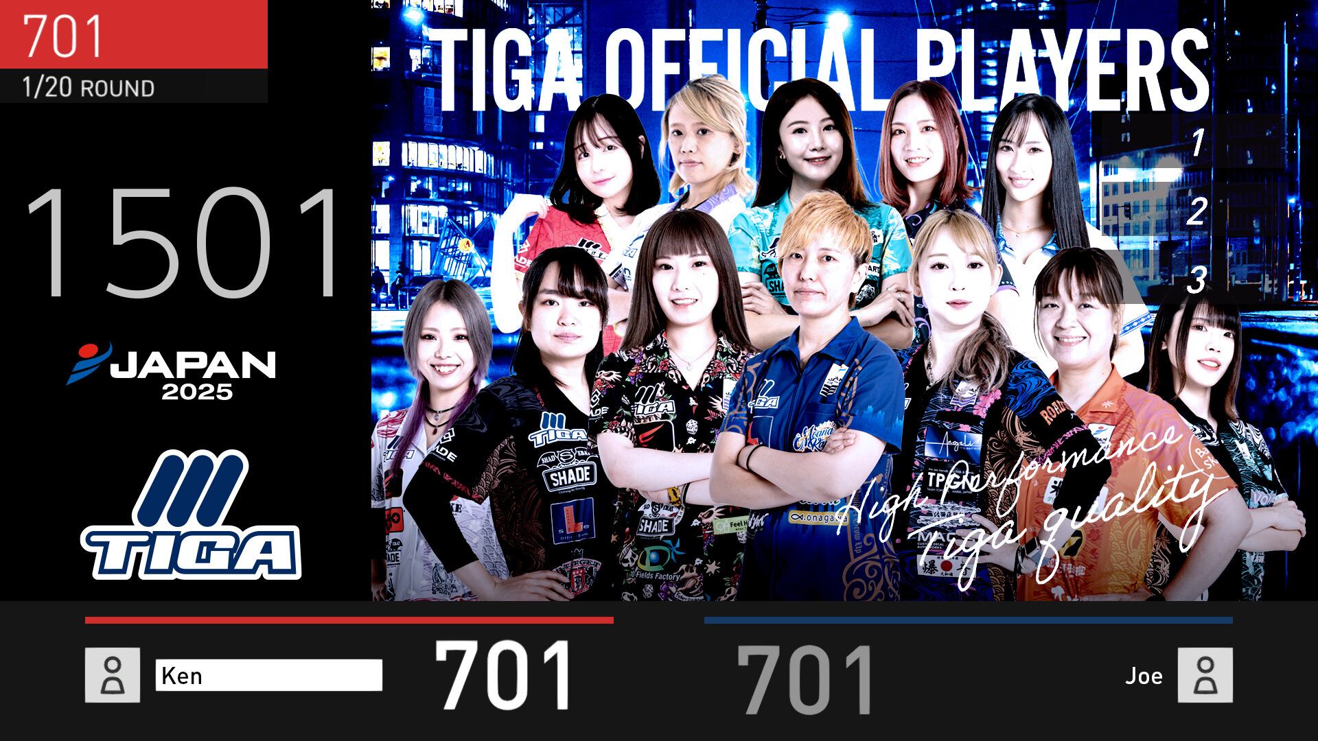 TIGAオフィシャルダーツライブカード2025 | TIGA ONLINE SHOP