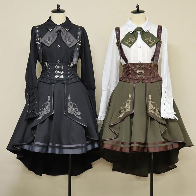 ロリパン スチームパンク セットアップ 3点セット 王子装 双子コーデ イベント衣装