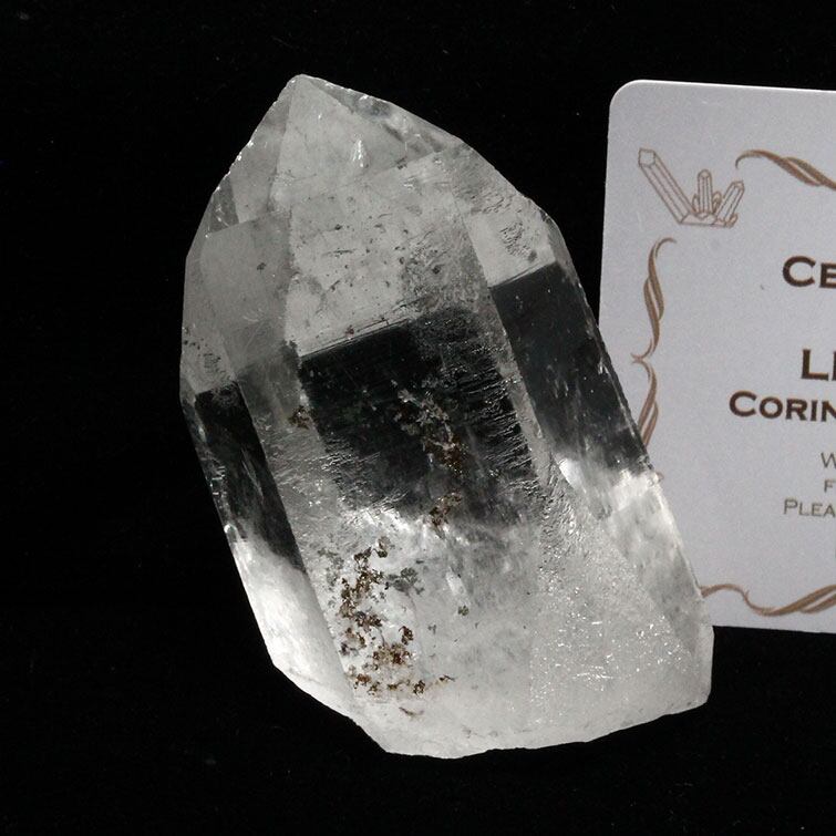 レムリアンシード 水晶 原石 ブラジル ミナスジェライス州 コリント産 証明書付属 一点物 271-384