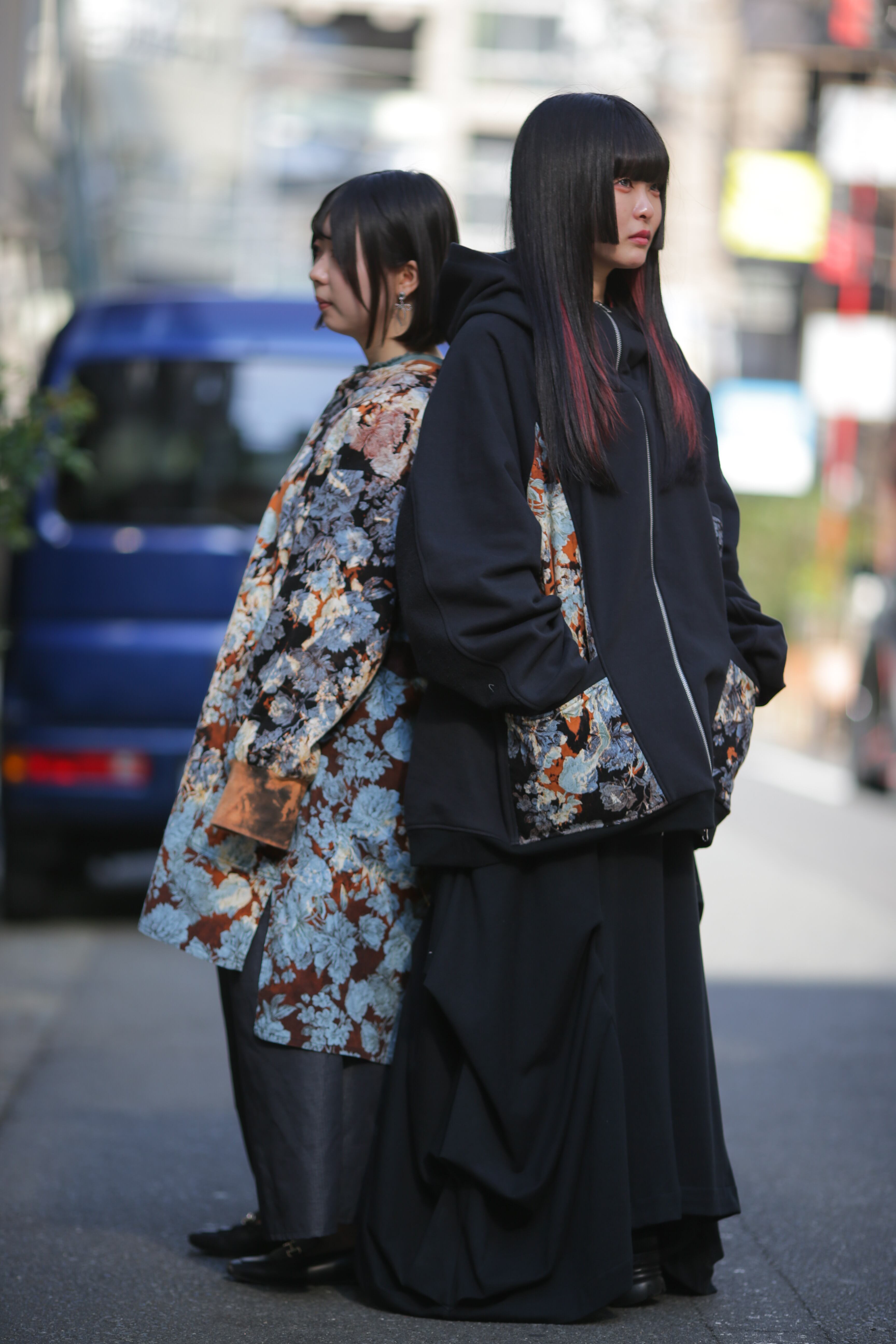 Dolman-Hoodie PW (black/HAKU) | カクレミ