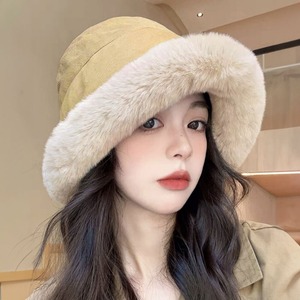 バケット ハット レディース 秋冬 韓国 帽子 おしゃれ 大人 かわいい 防寒 保温 コーデュロイ 裏ボア フェミニン きれいめ 大人可愛い 大人女子