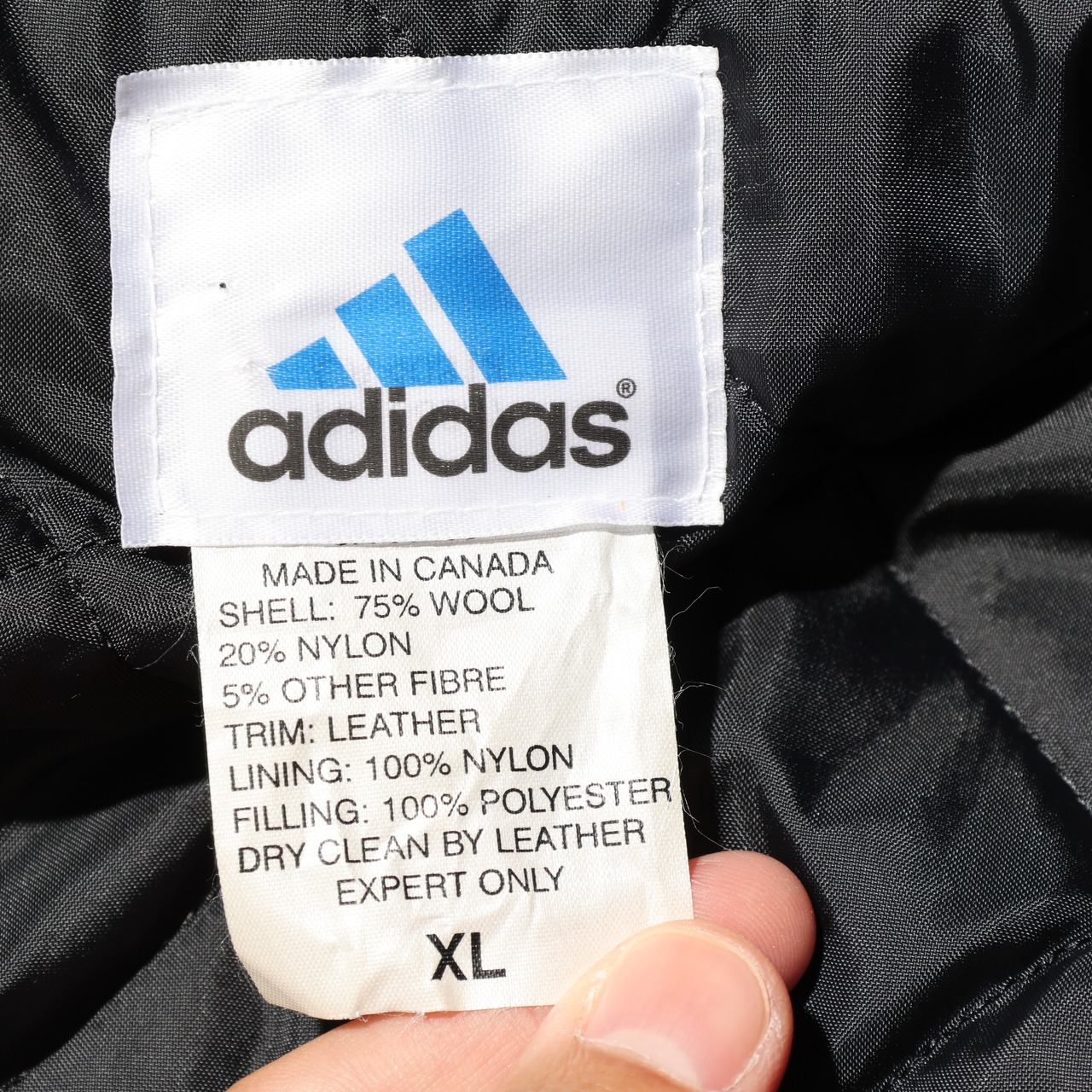 Mint XL adidas Yankees レザー スタジャン アディダス ヤンキース ネイビー