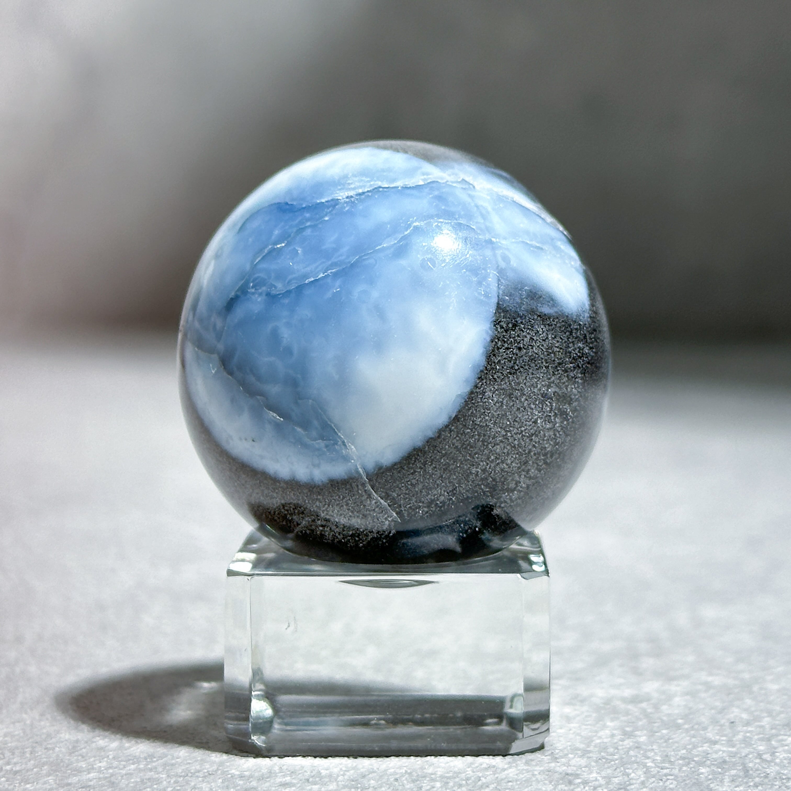 ブルーオパール スフィア ブルーオパール スフィア23◇ Blue Opal ◇ 天然石・鉱物