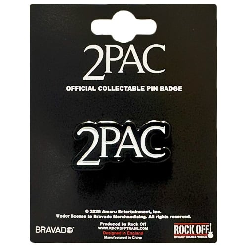 TUPAC Pin Badge Classic Logo ピンバッジ クラシック ロゴ 2PAC