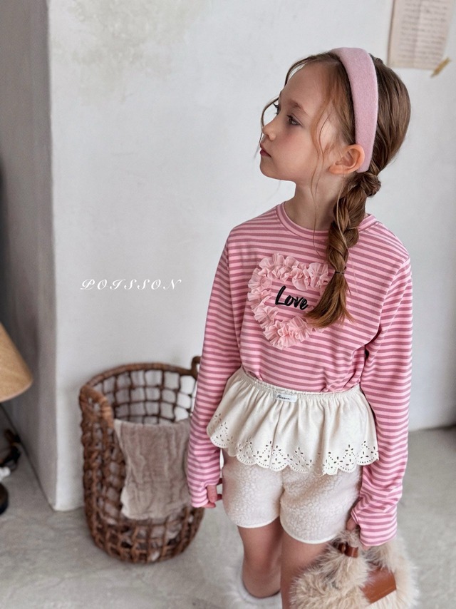 予約 HeartDangaraT-shirt [ poisson ]